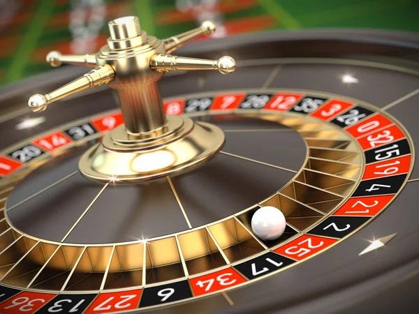 Blackjack table interface showing betting zones and dealer hand
